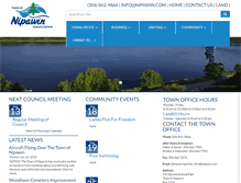 Tablet Screenshot of nipawin.com